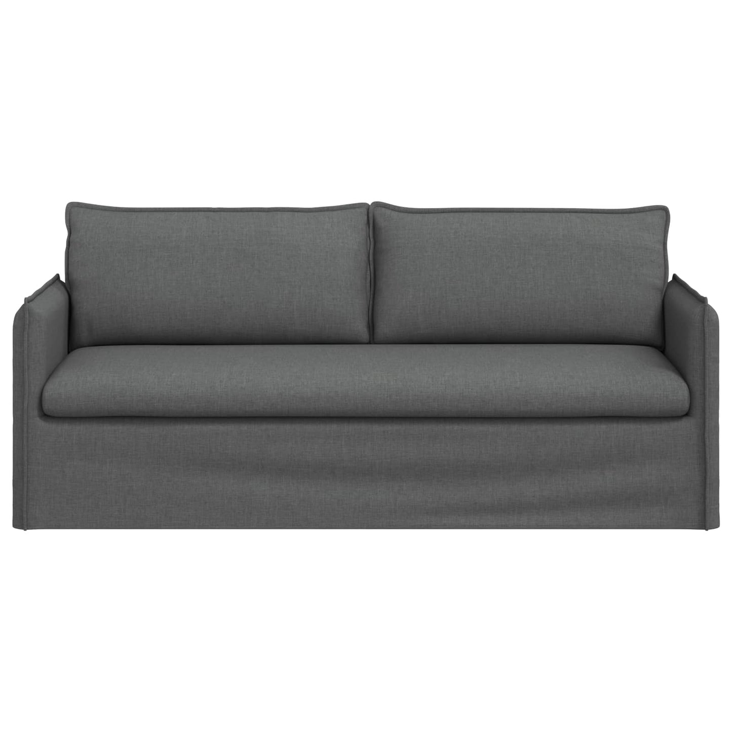 Divano Grigio scuro 196 x 82 x 85 cm Tessuto | homemem39