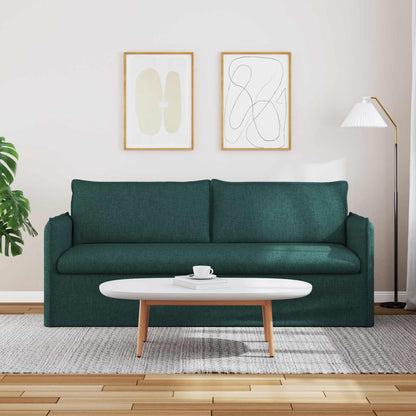 Divano Verde Scuro 196 x 82 x 85 cm Tessuto | homemem39
