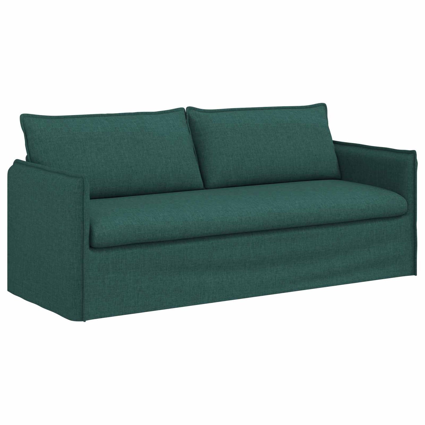 Divano Verde Scuro 196 x 82 x 85 cm Tessuto | homemem39