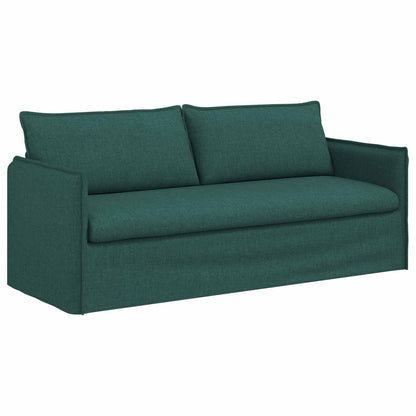 Divano Verde Scuro 196 x 82 x 85 cm Tessuto | homemem39