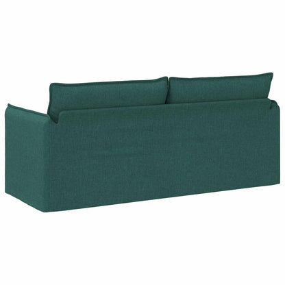 Divano Verde Scuro 196 x 82 x 85 cm Tessuto | homemem39