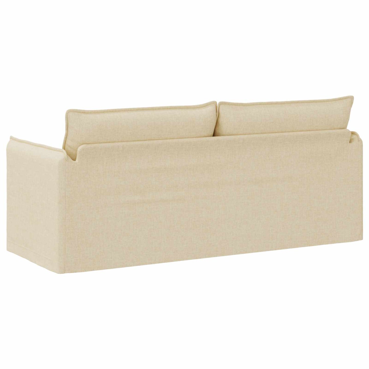 Divano Crema 196 x 82 x 85 cm Tessuto | homemem39
