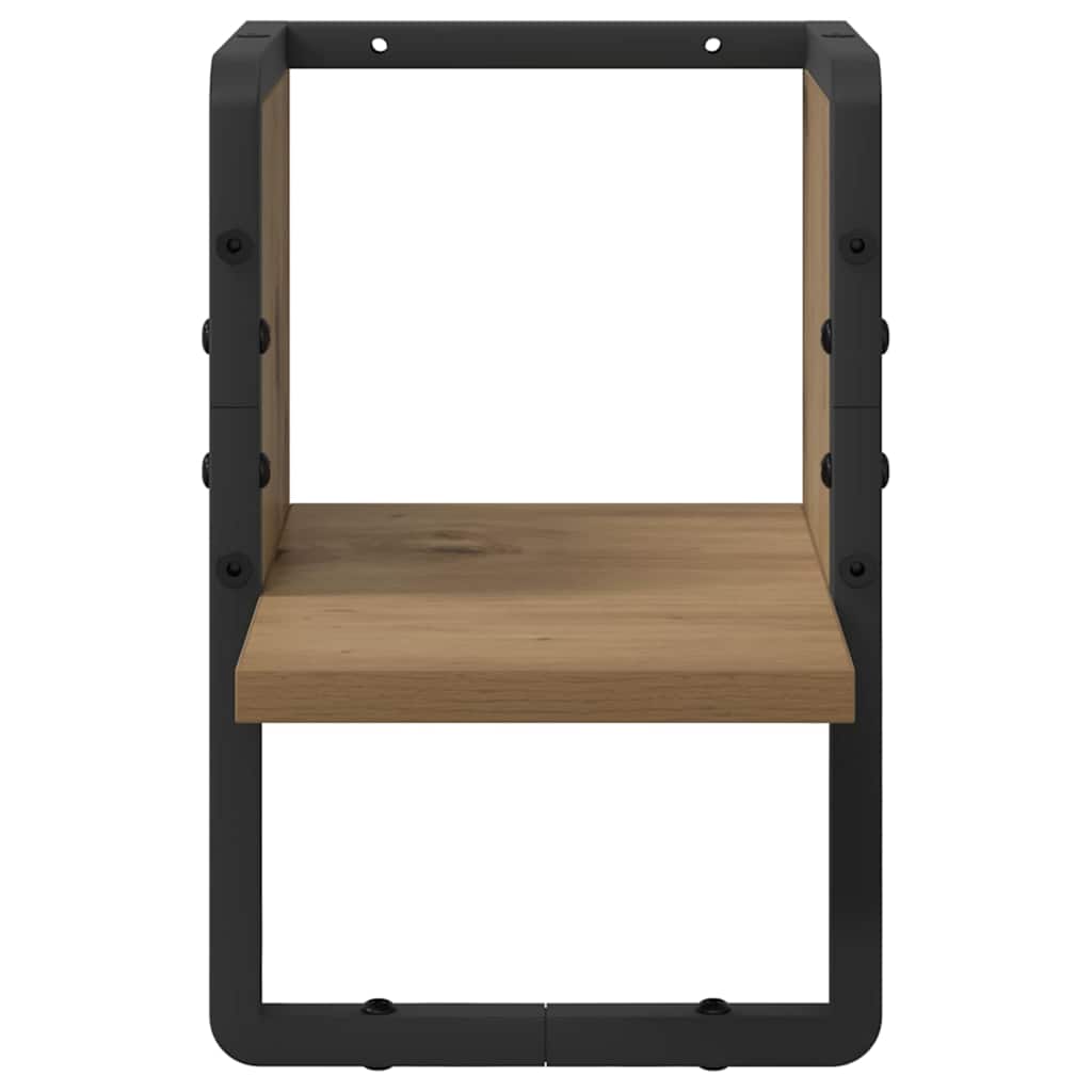 Scaffale da parete Rovere Artigianale 20 x 25 x 30 cm