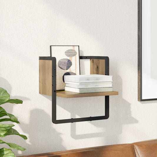 Scaffale da parete A parete Rovere Artigianale 30 x 25 x 30 cm | homemem39