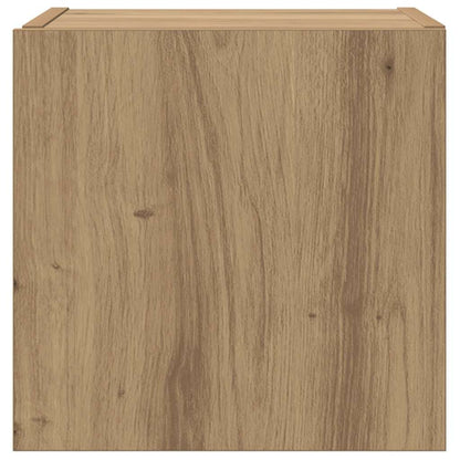 Mobile TV da parete 30,5 x 35 x 30 cm Rovere Artigianale