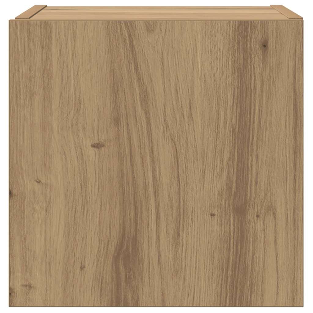 Mobile TV da parete Rovere Artigianale 30,5 x 35 x 30 cm | homemem39