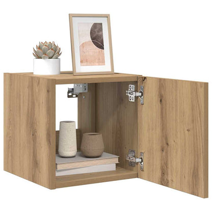 Mobile TV da parete Rovere Artigianale 30,5 x 35 x 30 cm