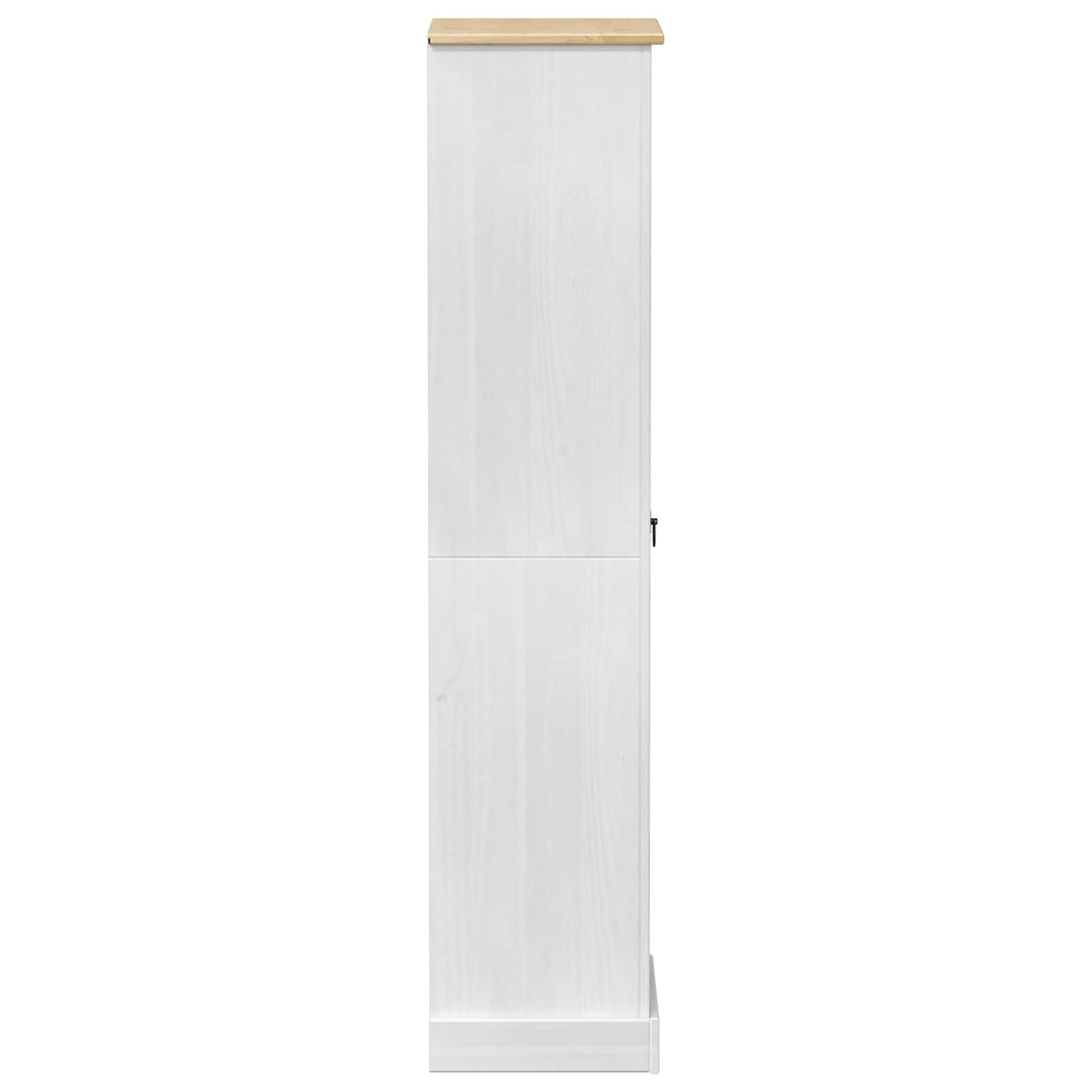 Armadi con cassetto Bianco 55 x 38 x 170 cm Pino massello | homemem39
