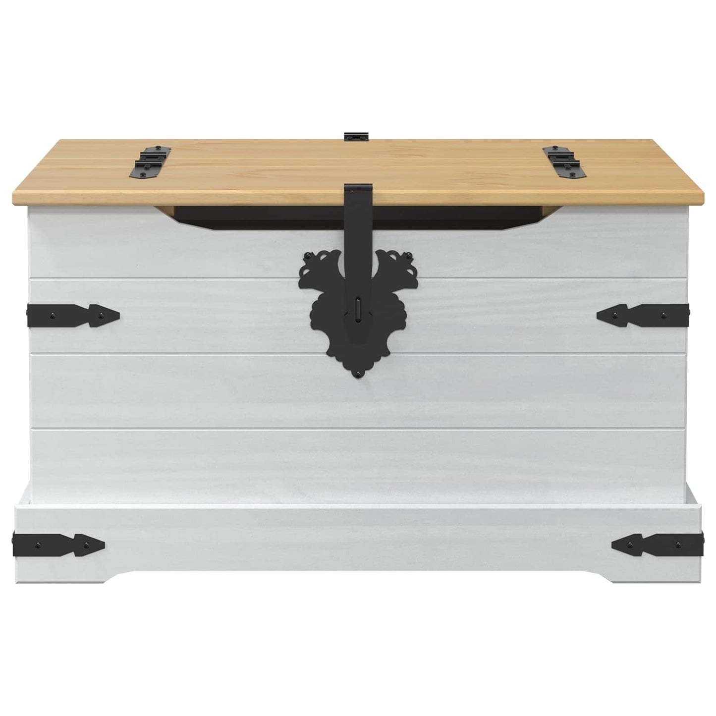 storage box Bianco 78 x 78 x 45 cm Pino massello | homemem39