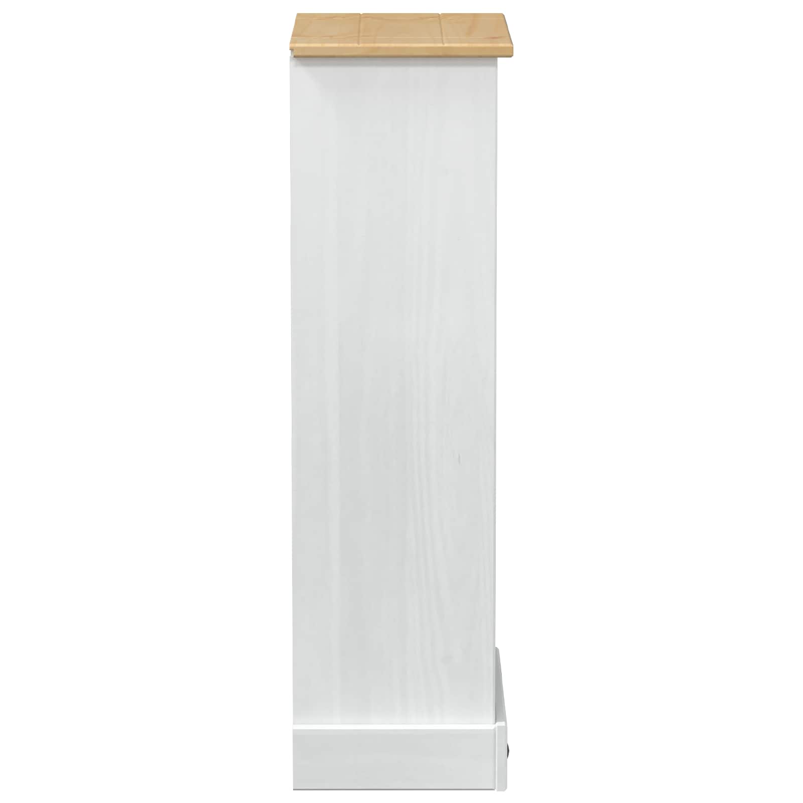 Libreria Bianco 46 x 29 x 100 cm Pino massello | homemem39