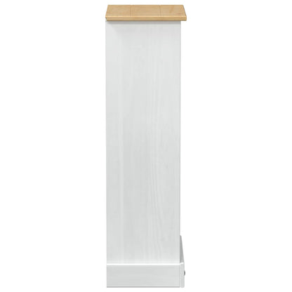 Libreria Bianco 46 x 29 x 100 cm Pino massello | homemem39