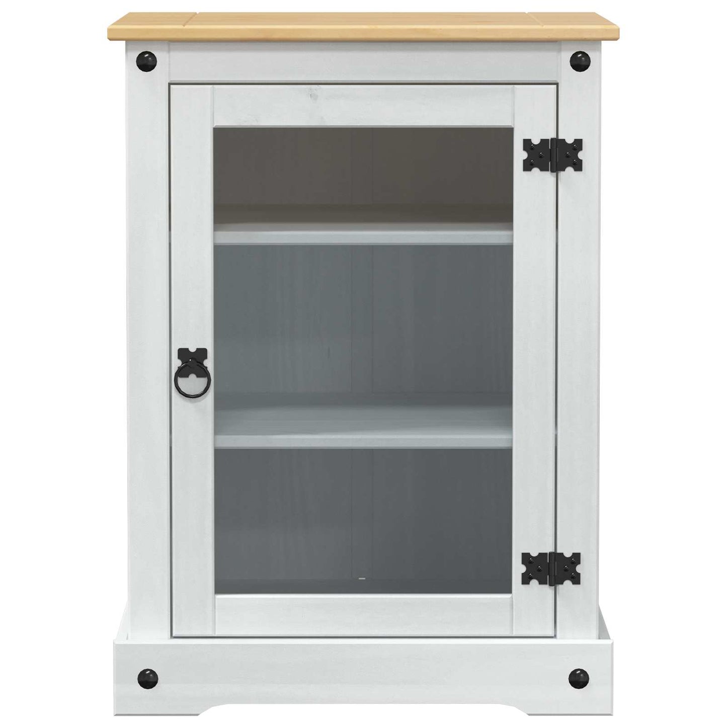 Mobile HiFi Bianco 60 x 50 x 82 cm Pino massello | homemem39