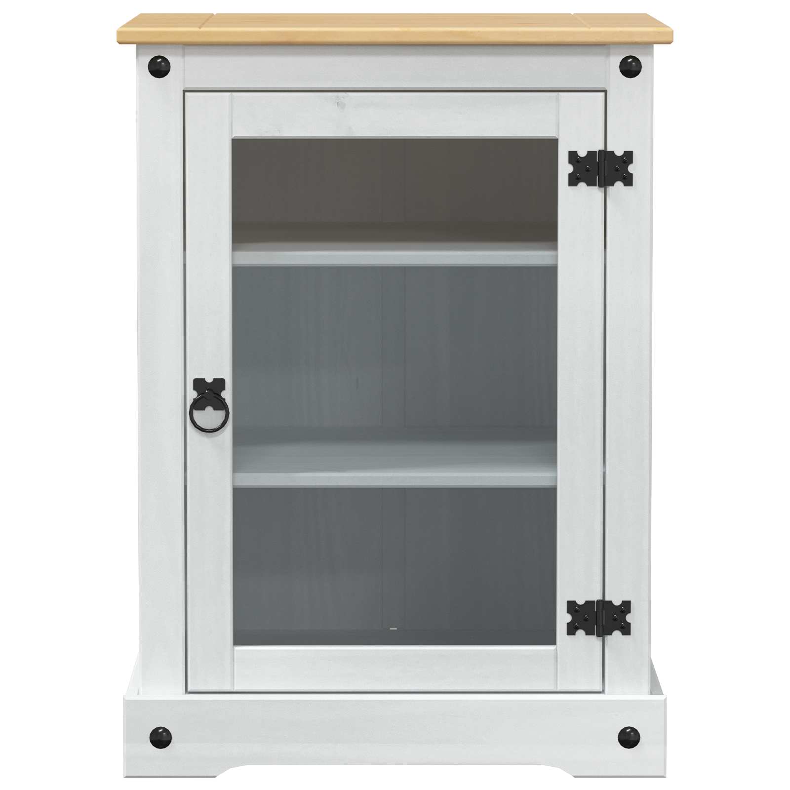 Mobile HiFi Bianco 60 x 50 x 82 cm Pino massello | homemem39