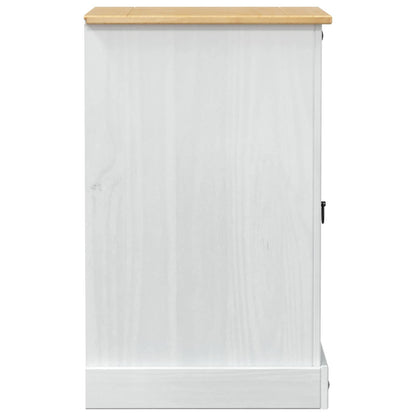 Mobile HiFi Bianco 60 x 50 x 82 cm Pino massello | homemem39