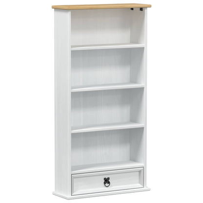 Mobile per CD Bianco 52 x 17.5 x 103 cm Pino massello | homemem39