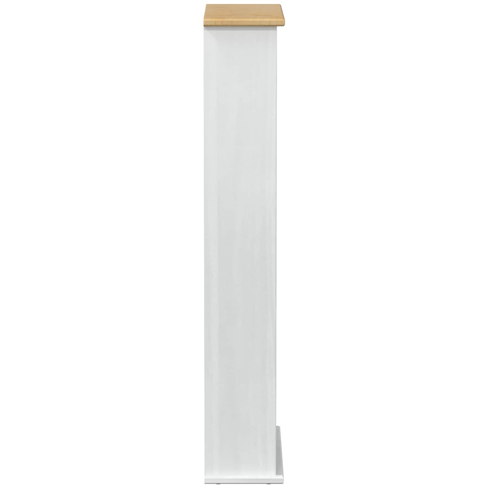 Mobile per CD Bianco 52 x 17.5 x 103 cm Pino massello | homemem39