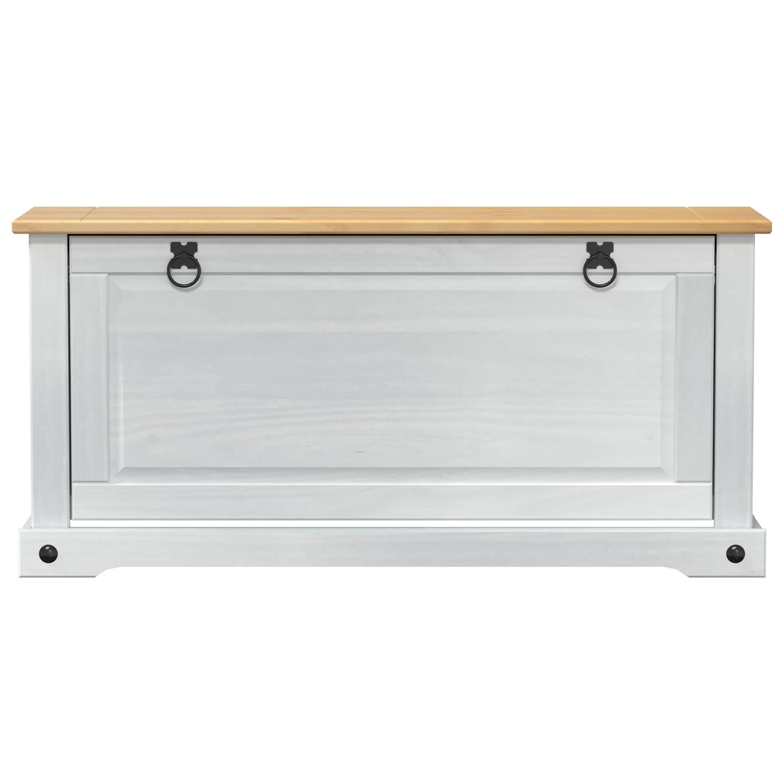 Mobile per scarpe Corona Bianco 99 x 32 x 49 cm Pino massello | homemem39