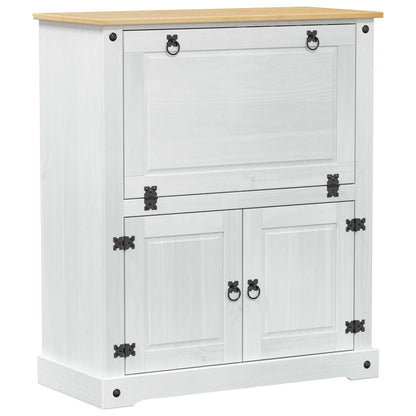 Mobile per vino Bianco 97 x 45 x 114 cm Pino massello | homemem39