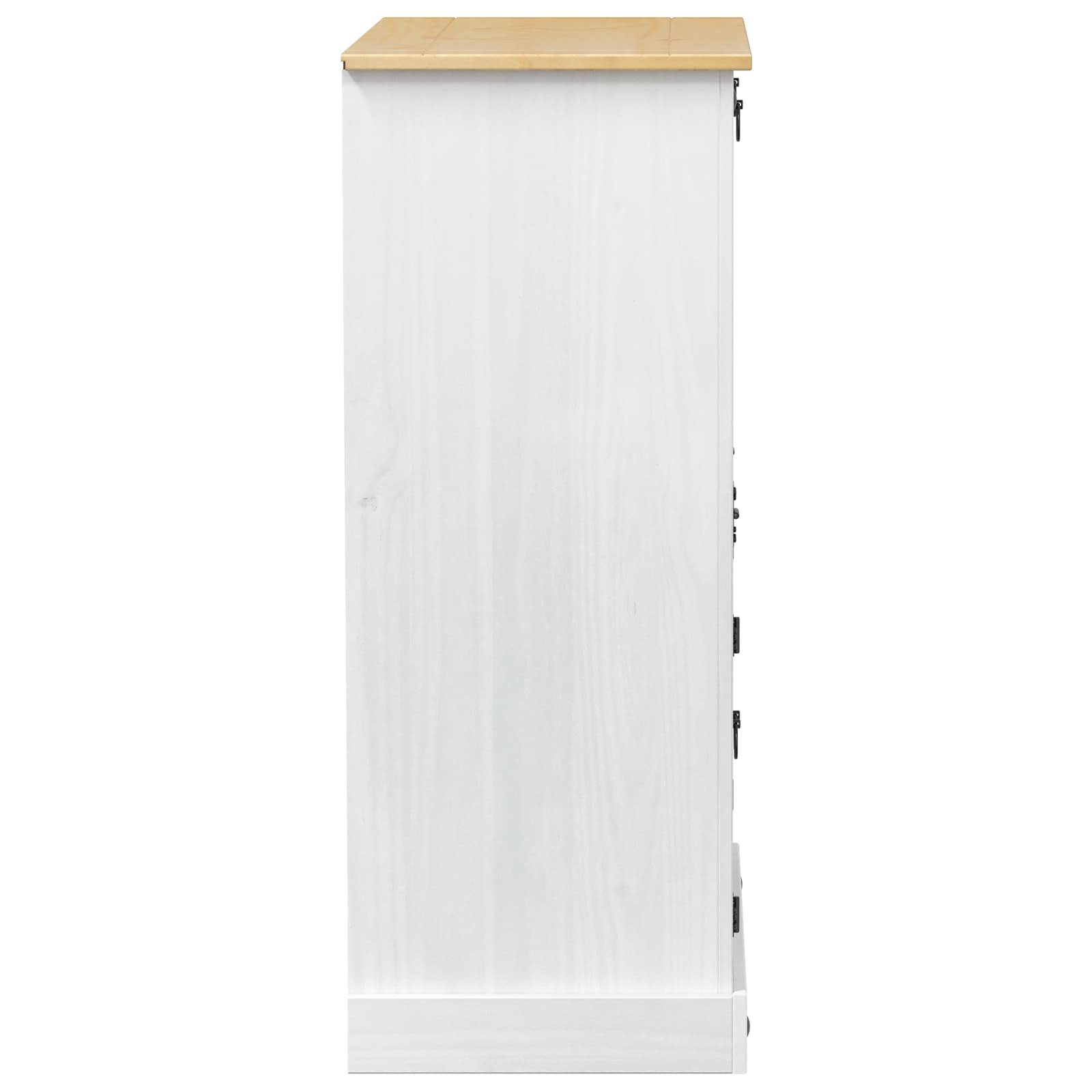 Mobile per vino Bianco 97 x 45 x 114 cm Pino massello | homemem39