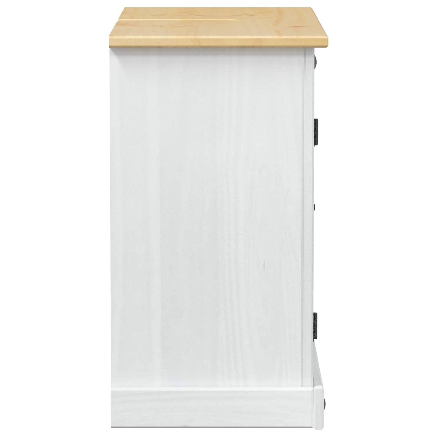 Armadio sottolavello Bianco 73 x 33 x 60 cm Pino massello | homemem39