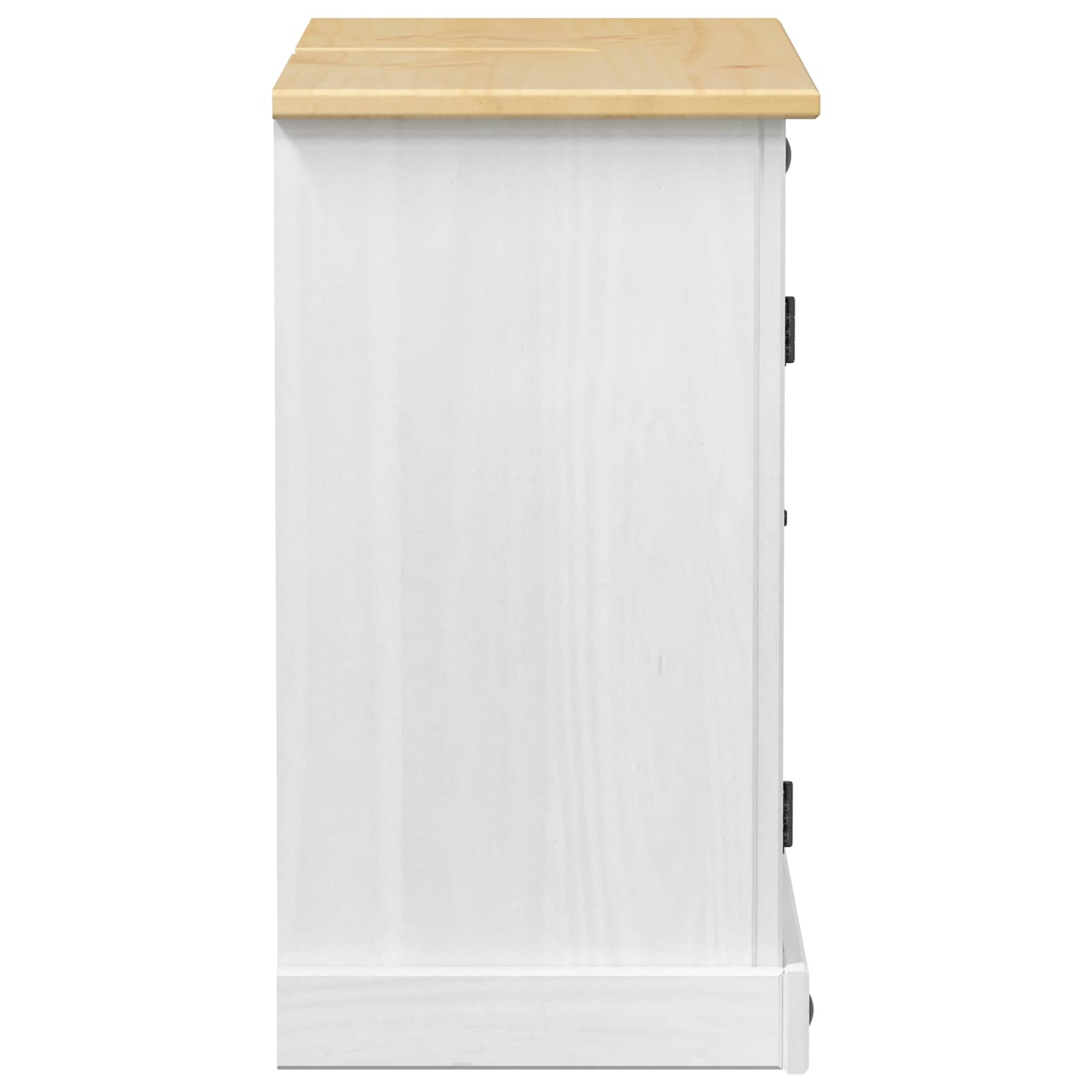 Armadio sottolavello Bianco 73 x 33 x 60 cm Pino massello | homemem39