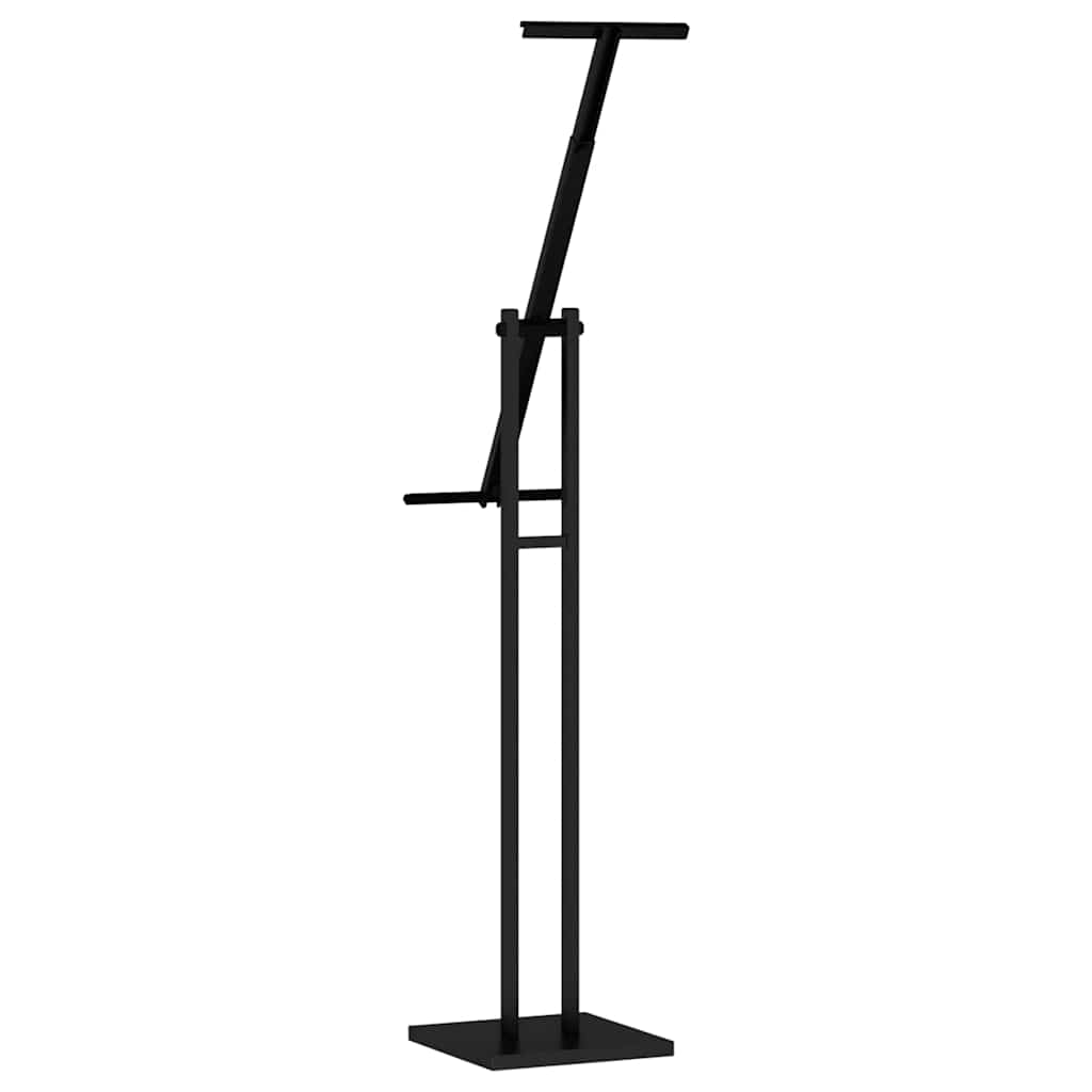 Espositori per Fiere Nero 26,5 x 26,5 x 150 cm Acciaio | homemem39