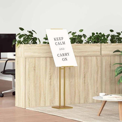 Espositori per Fiere Oro 26,5 x 26,5 x 150 cm Acciaio | homemem39