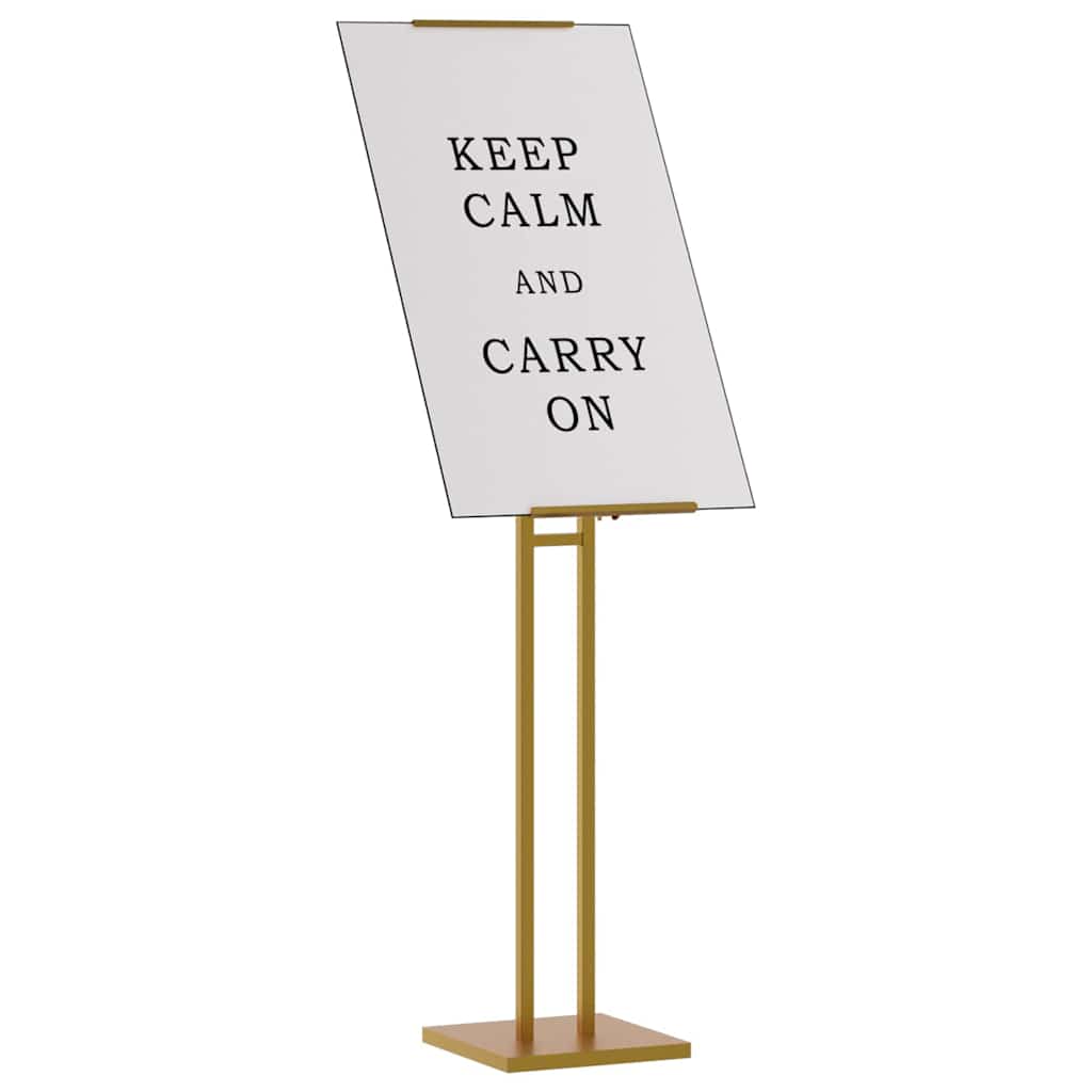 Espositori per Fiere Oro 26,5 x 26,5 x 150 cm Acciaio | homemem39