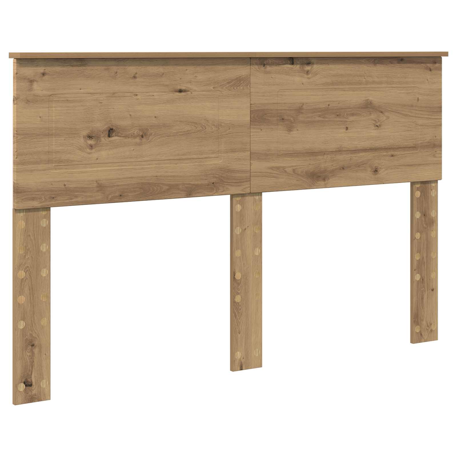 Struttura del letto Rovere Artigianale 140 x 190 cm | homemem39
