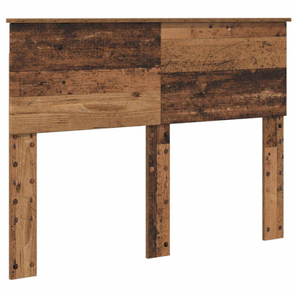Struttura del letto con testiera Legno vecchio 135 x 190 cm | homemem39
