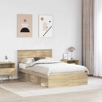 Struttura del letto Sonoma 120 x 190 cm Legno multistrato