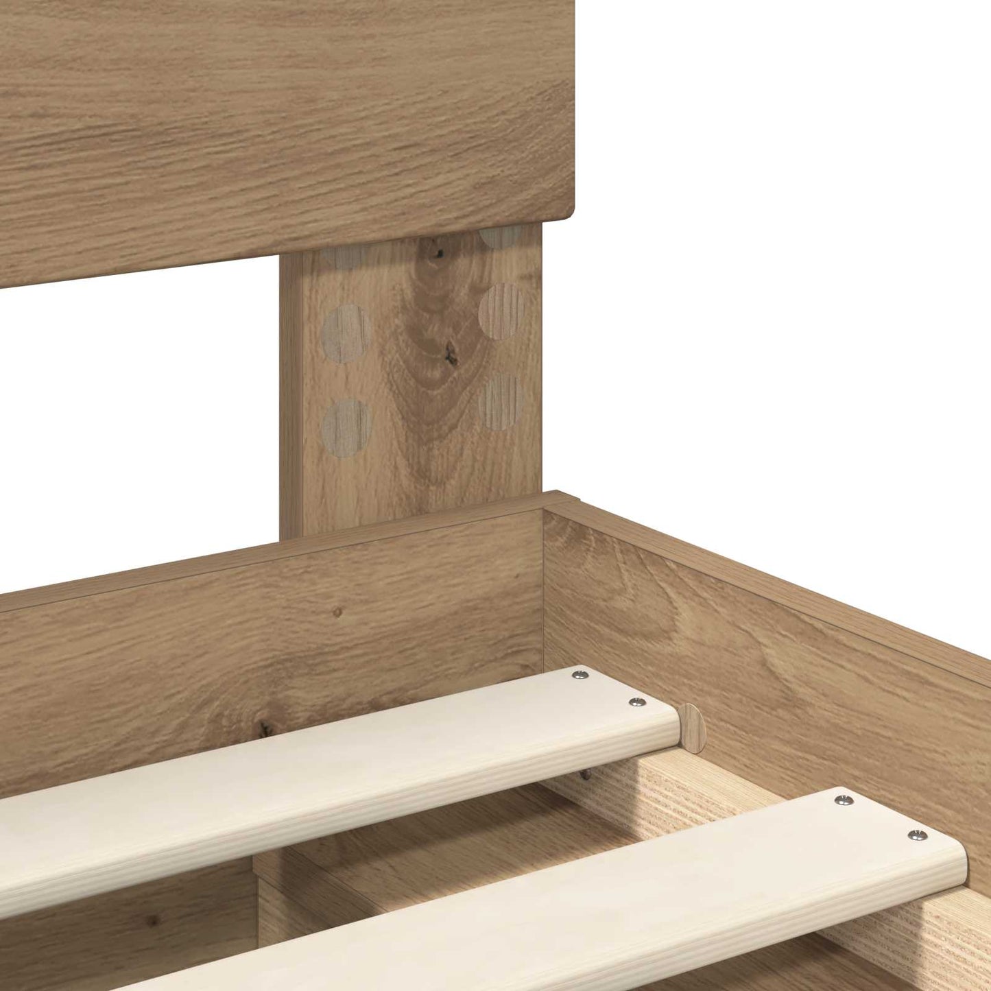 Struttura del letto Rovere Artigianale 120 x 200 cm | homemem39
