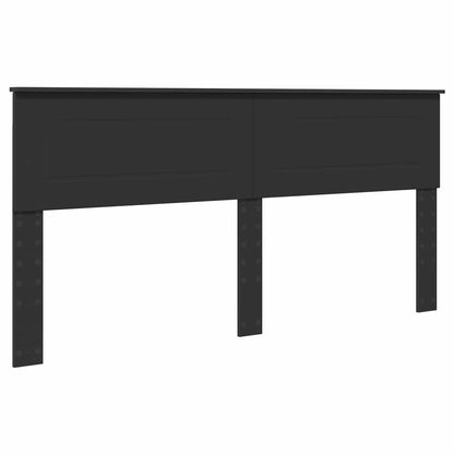 Struttura del letto Nero 200 x 200 cm Legno Ingegnerizzato | homemem39