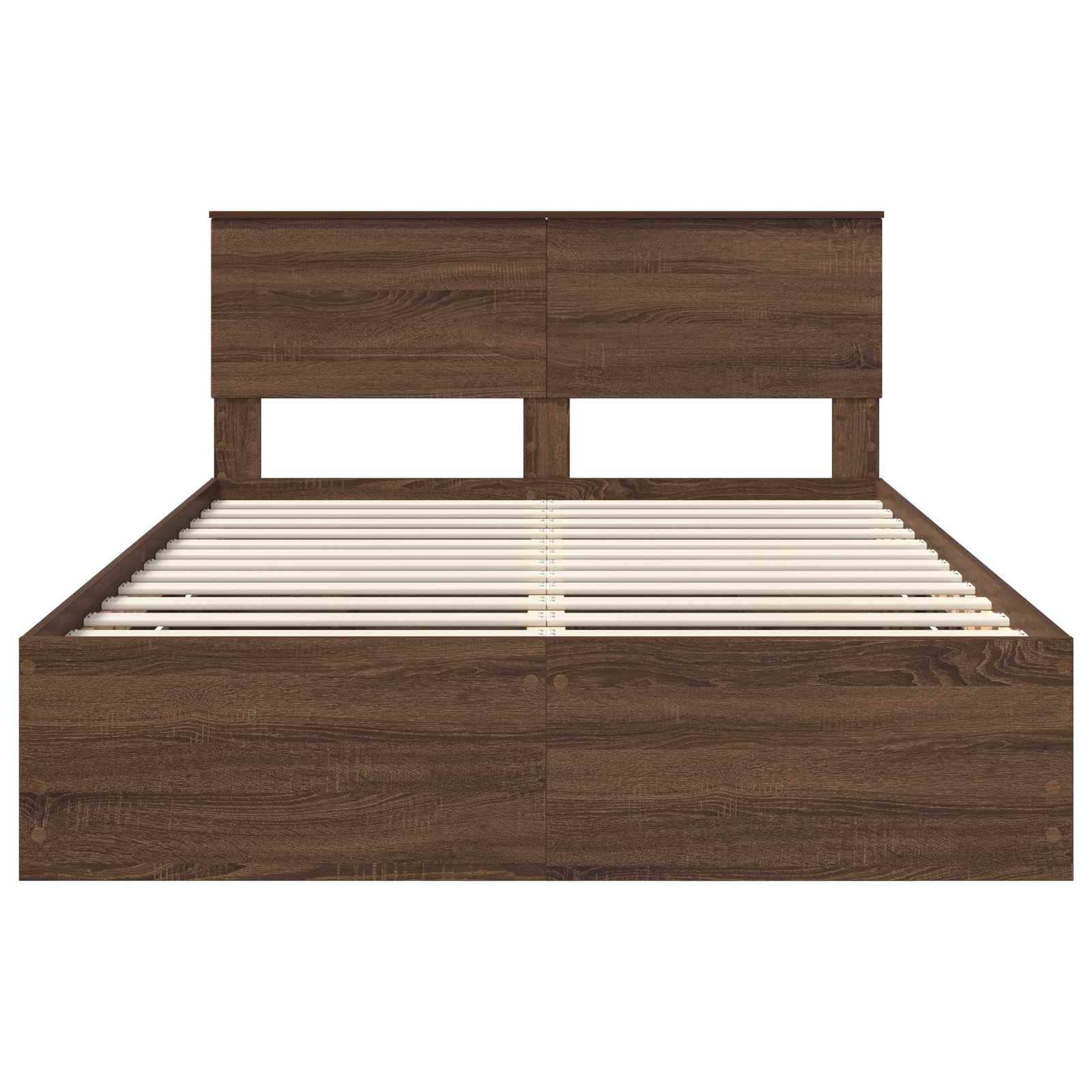 Struttura del letto con cassetto Rovere Marrone 150 x 200 cm | homemem39