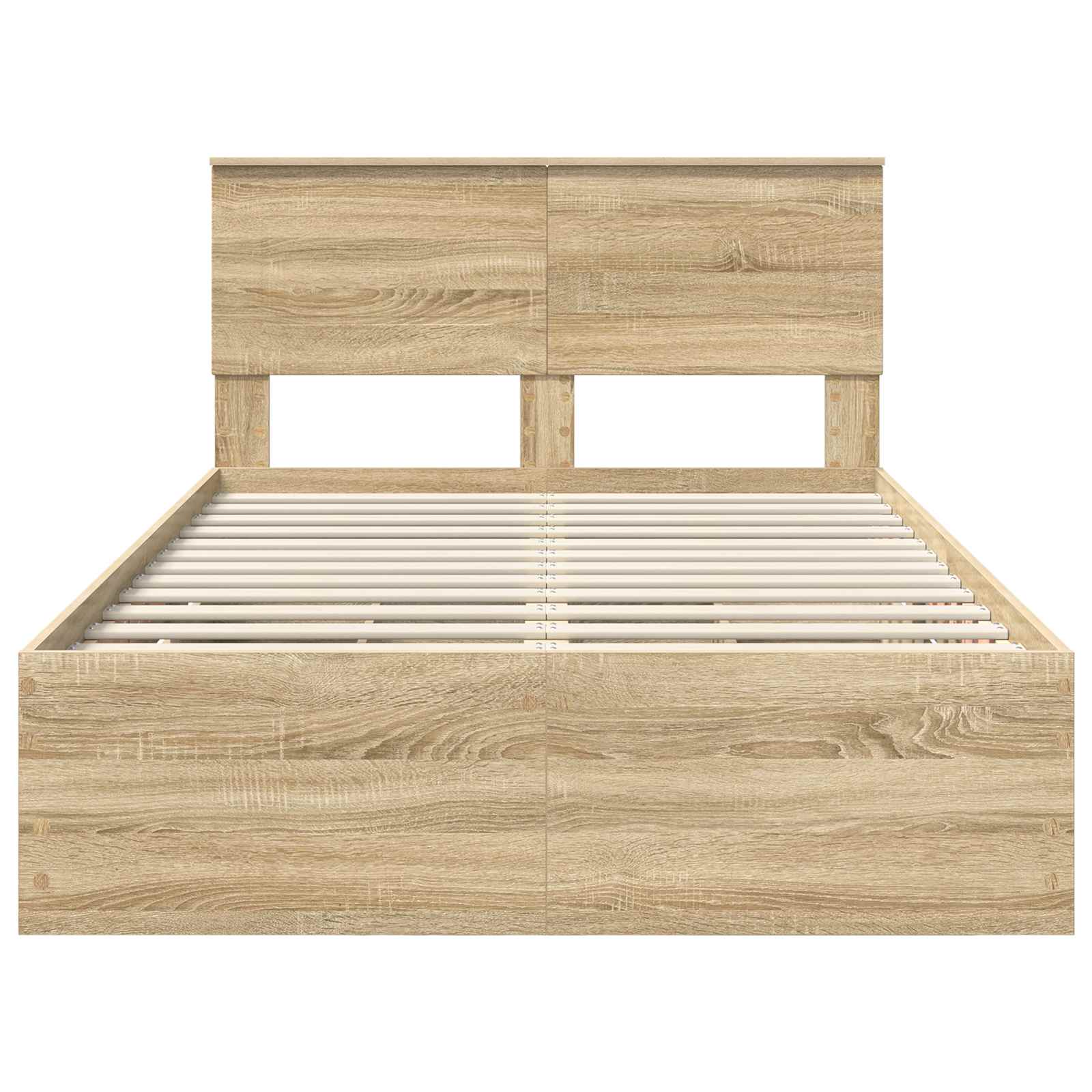 Struttura del letto con cassetto Rovere Sonoma 120 x 190 cm | homemem39