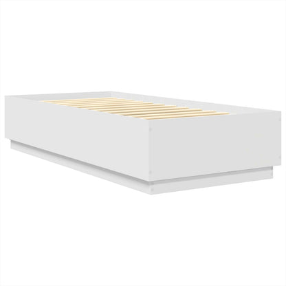 Struttura del letto Bianco 75 x 190 cm Legno multistrato