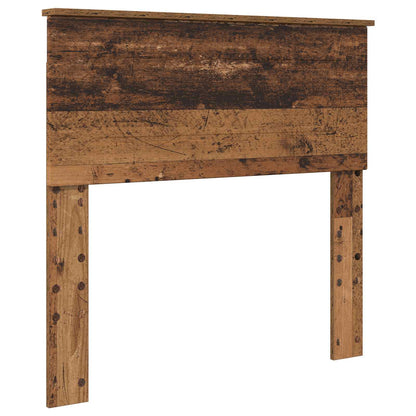 Struttura del letto con testiera Legno vecchio 100 x 200 cm | homemem39