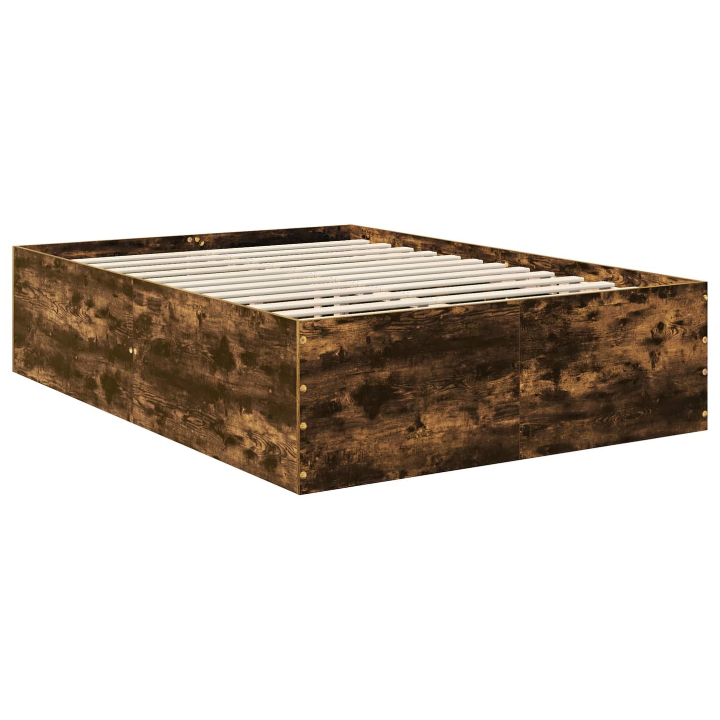 Struttura del letto Rovere fumé 150 x 200 cm Legno multistrato