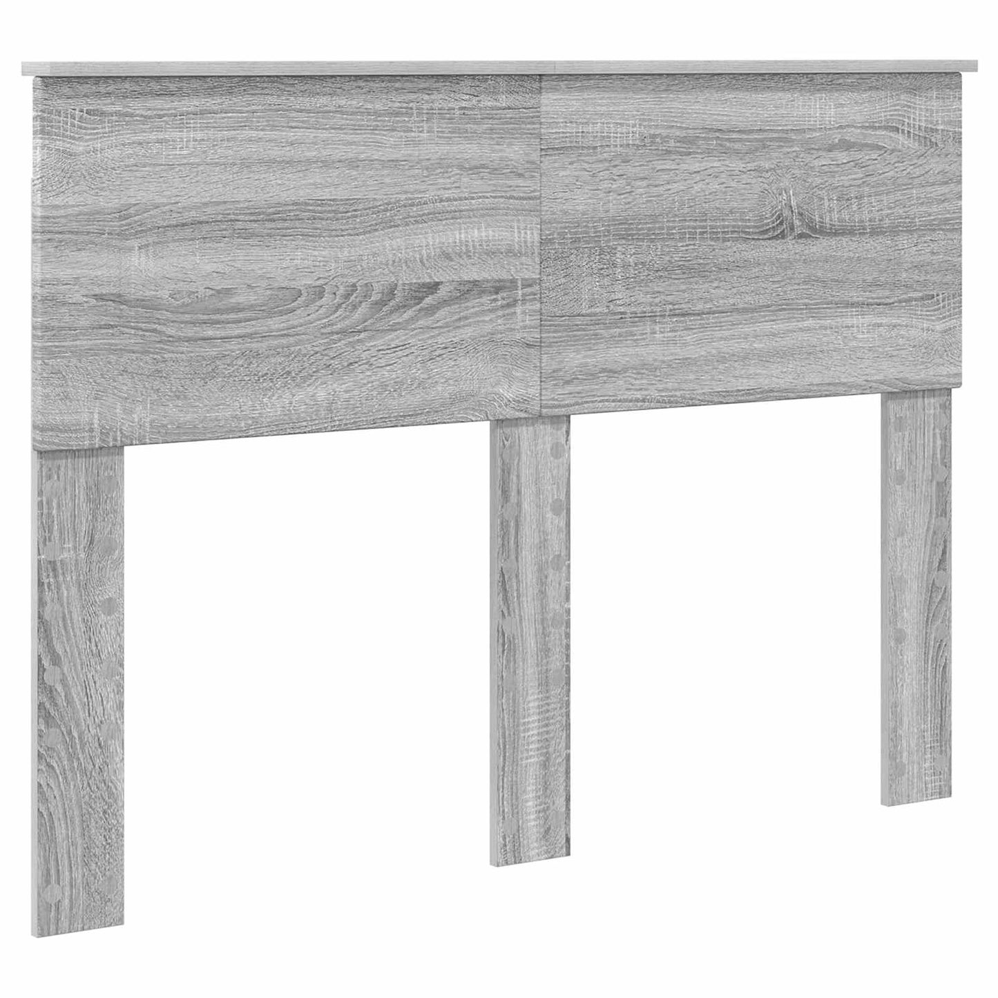 Struttura del letto con testiera Grigio Sonoma 120 x 200 cm