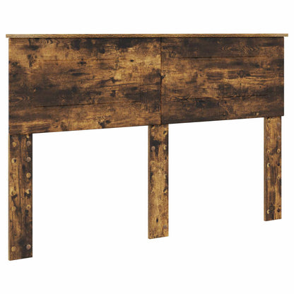 Struttura del letto Rovere fumé 150 x 200 cm Legno multistrato | homemem39