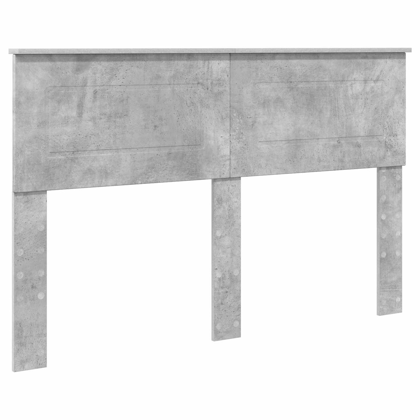 Struttura del letto con testiera Grigio cemento 160 x 200 cm | homemem39