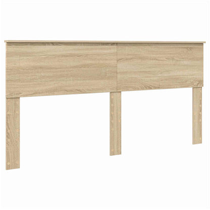 Struttura del letto con testiera Rovere Sonoma 180 x 200 cm | homemem39