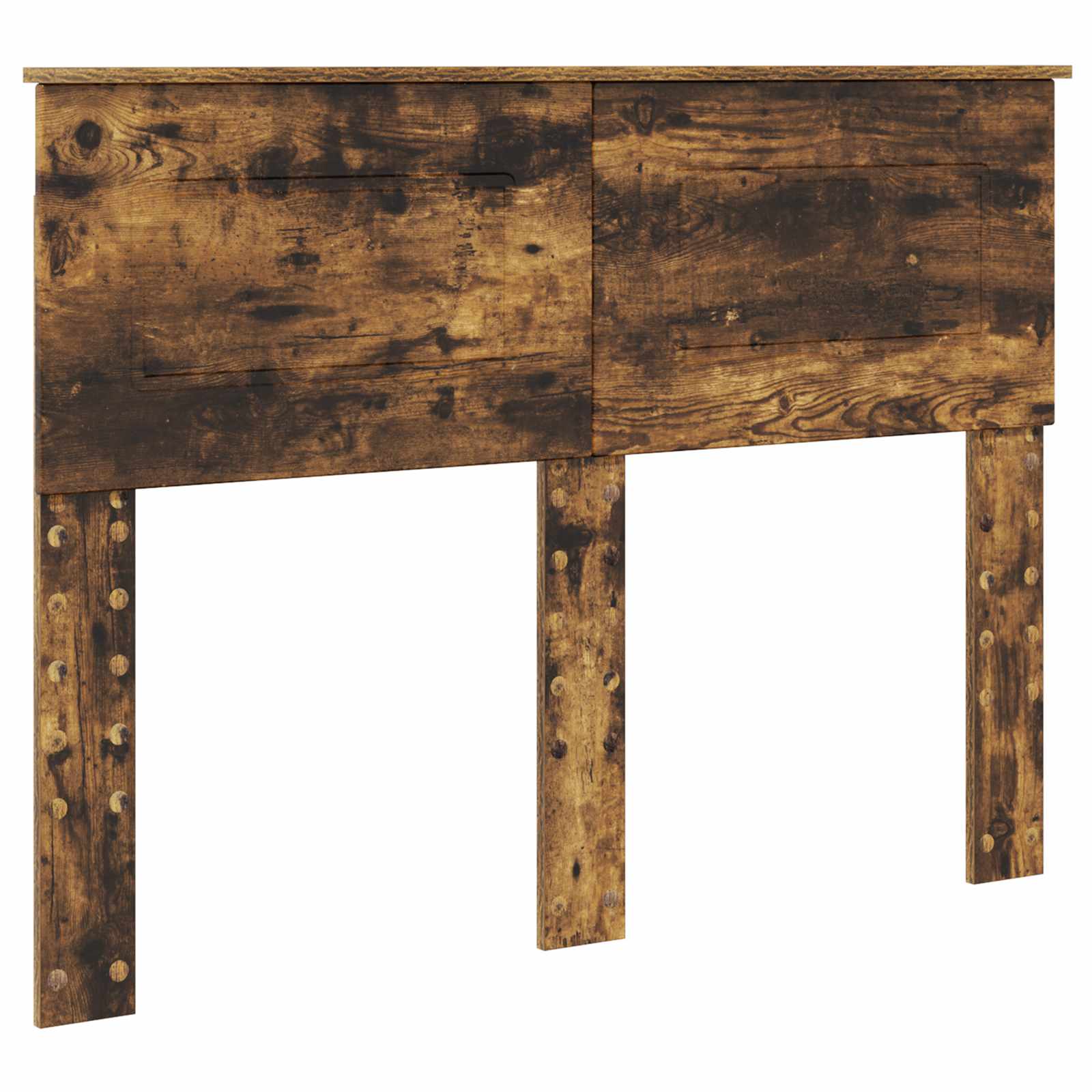 Struttura del letto Rovere fumé 120 x 123 cm Legno multistrato | homemem39