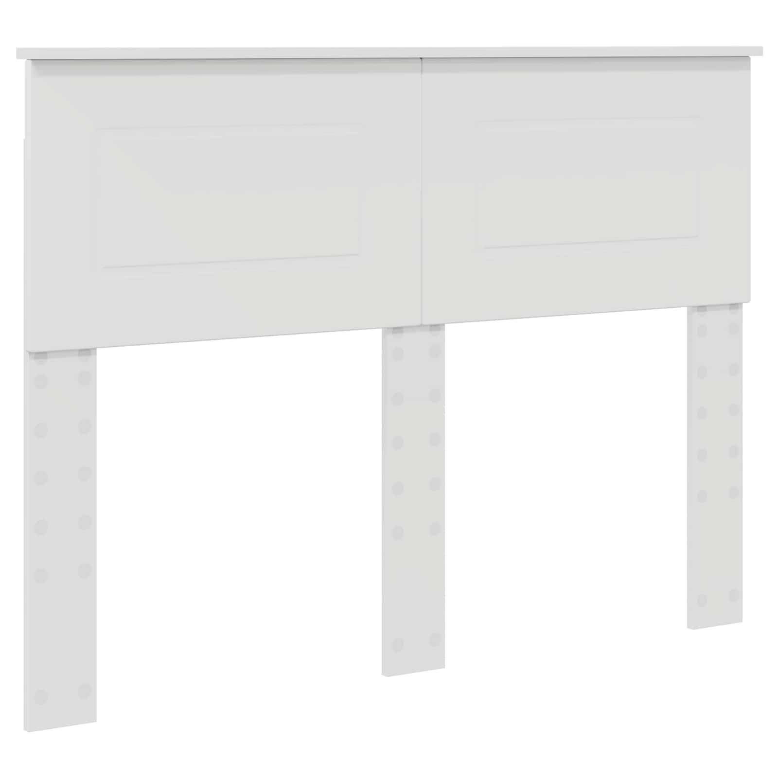 Struttura del letto Bianco 120 x 123 cm Legno multistrato | homemem39