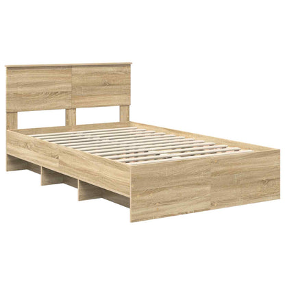 Struttura del letto Rovere Sonoma 120 x 123 cm | homemem39