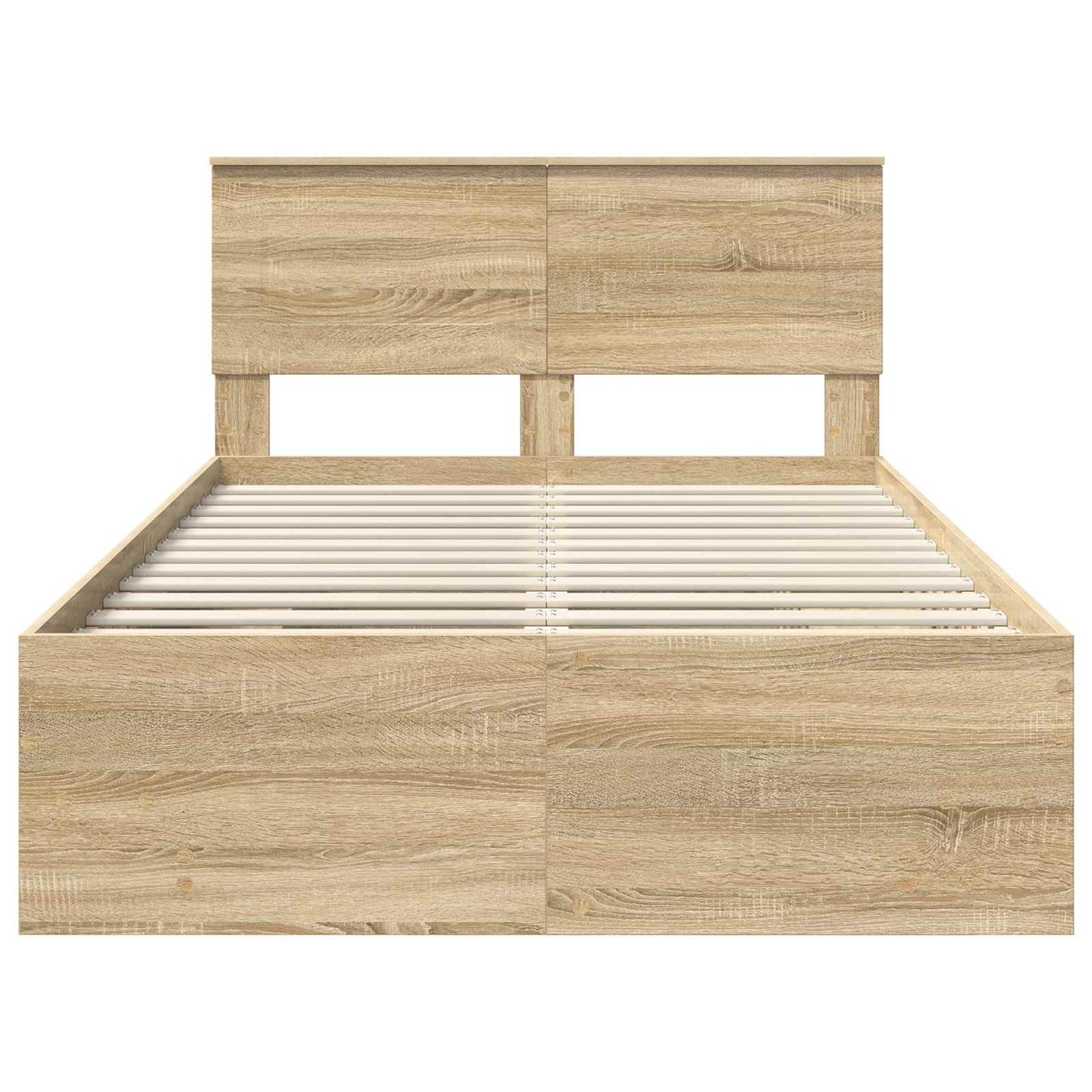 Struttura del letto Rovere Sonoma 120 x 123 cm | homemem39