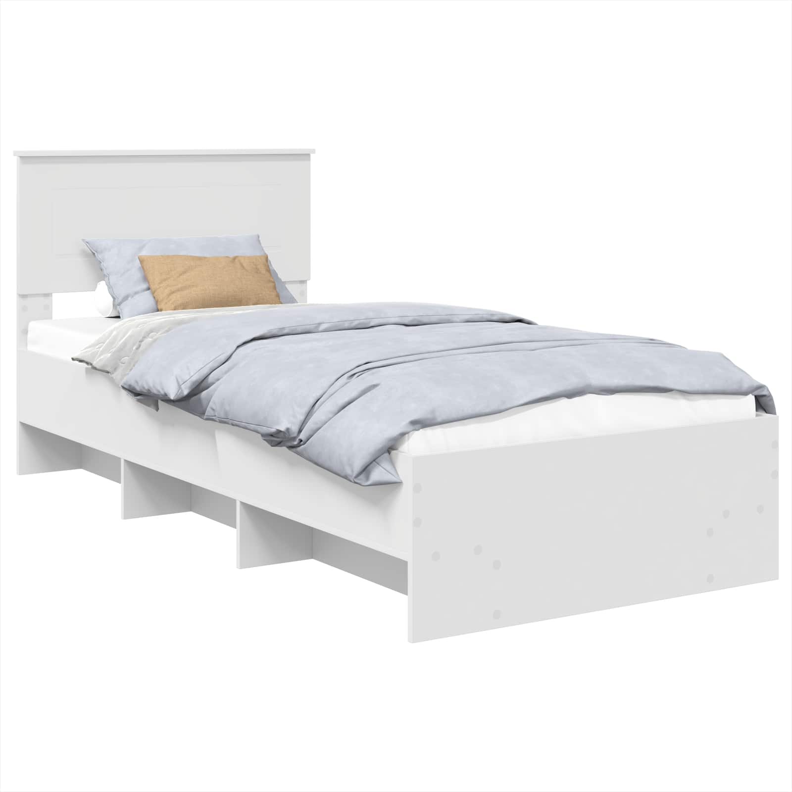 Struttura del letto Bianco 80 x 200 cm Legno multistrato | homemem39