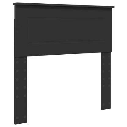 Struttura del letto Nero 80 x 200 cm Legno multistrato | homemem39