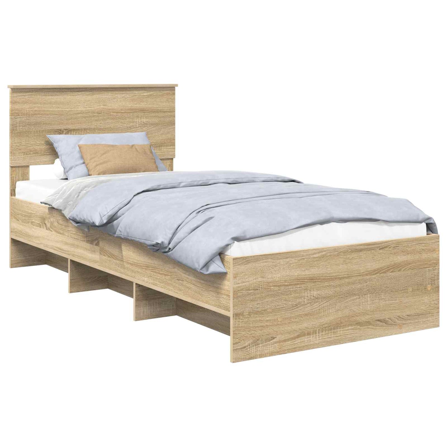 Struttura del letto Rovere Sonoma 80 x 200 cm Legno multistrato