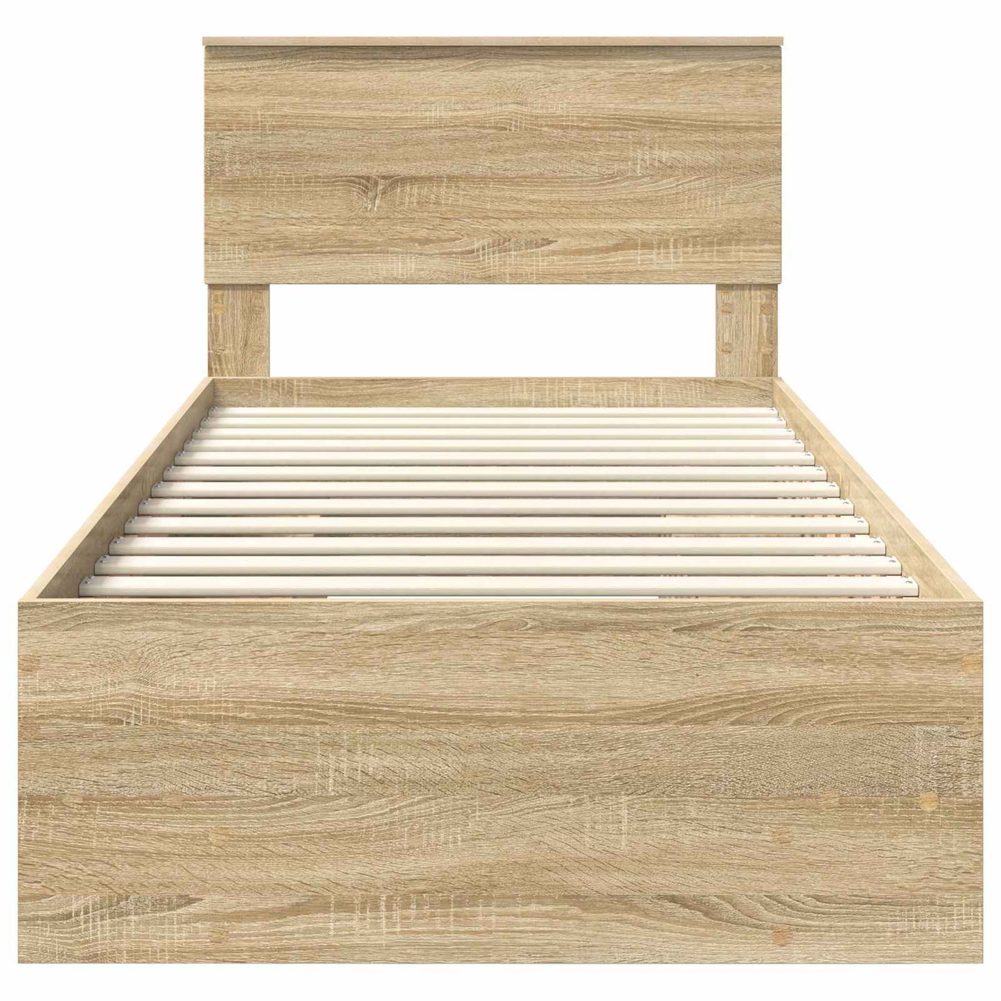 Struttura del letto Rovere Sonoma 80 x 200 cm Legno multistrato